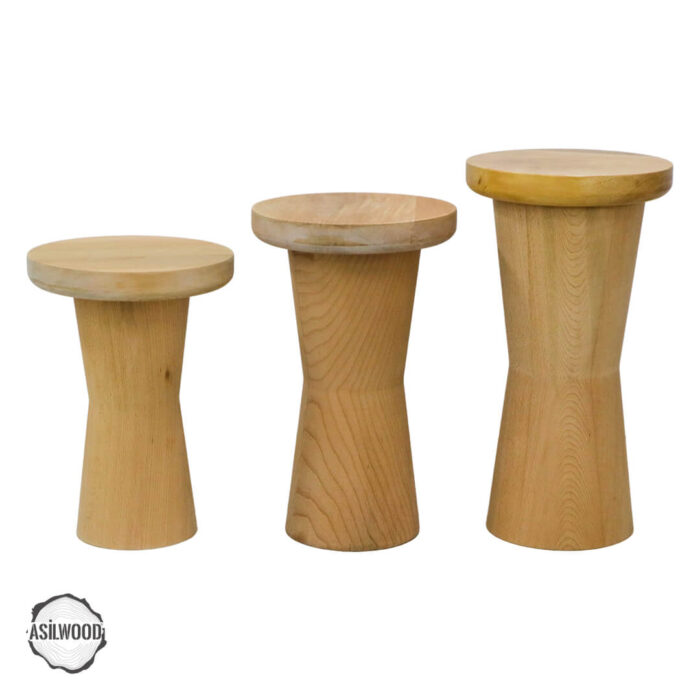 perge-3000-dogal-ahsap-mantar-sehpa-takimi-3.jpg Perge 3000 Doğal Ahşap Mantar Sehpa Takımı - Görsel 3