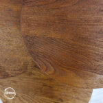 Alinda 1002 Doğal Ahşap Dokulu Yüzeyli Mantar Sehpa Takımı - Görsel 6