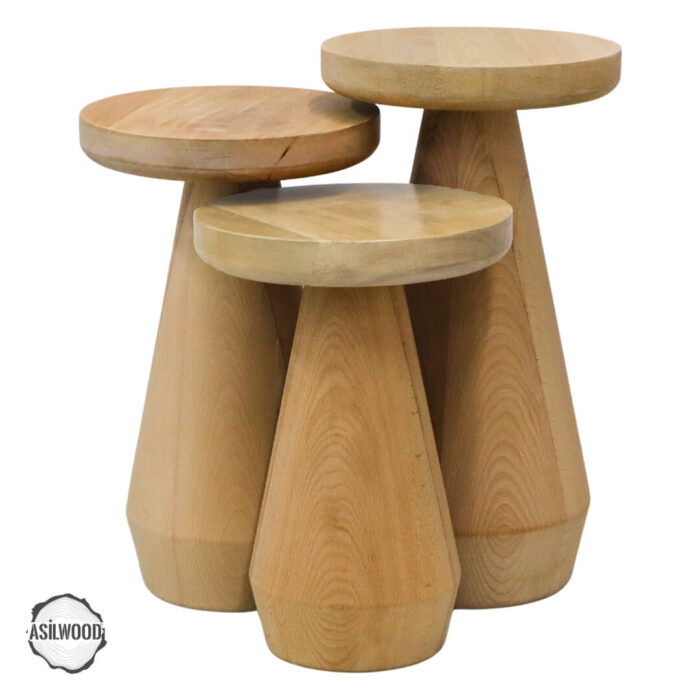 alinda-3000-mantar-sehpa-takimi-1-1.jpg Alinda 3000 Doğal Ahşap Mantar Sehpa Takımı - Görsel 1