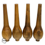 Armut Biçimli 72 cm Ahşap Masa Ayağı - Görsel 3