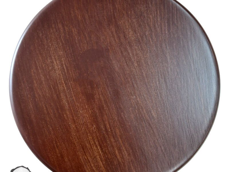 asilwood 1002 japandi stil kayin dogal ahsap mantar sehpa 41x17 cm 2