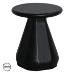 AsilWood 1010 Beşgen Stil Kayın Doğal Ahşap Mantar Sehpa 52x25 cm - Görsel 2