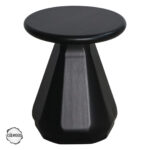 AsilWood 1010 Beşgen Stil Kayın Doğal Ahşap Mantar Sehpa 52x25 cm - Görsel 3