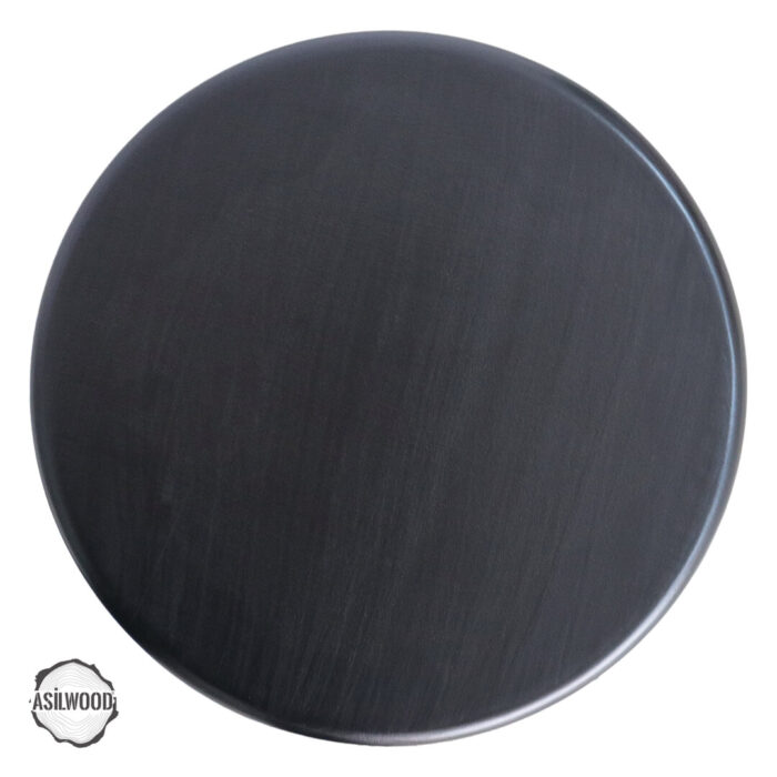 AsilWood 1010 Beşgen Stil Kayın Doğal Ahşap Mantar Sehpa 52x25 cm - Görsel 4