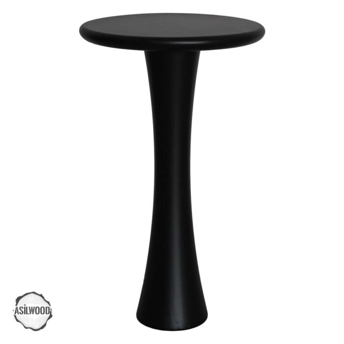 AsilWood 1010 Kum Saati Stil Kayın Doğal Ahşap Mantar Sehpa 65x16 cm - Görsel 1