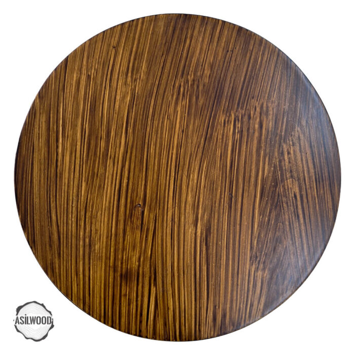 AsilWood 1011 Kayın Doğal Ahşap Mantar Sehpa 51x15 cm - Görsel 2