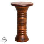 AsilWood 1011 Kayın Doğal Ahşap Mantar Sehpa 60x24 cm