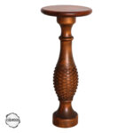 AsilWood 1011 Kayın Doğal Ahşap Mantar Sehpa 65x15 cm