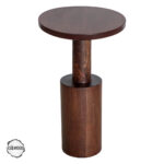 AsilWood 1012 Kayın Doğal Ahşap Mantar Sehpa 51x13 cm - Görsel 2