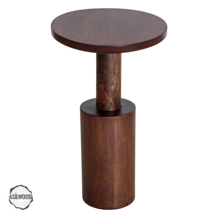 AsilWood 1012 Kayın Doğal Ahşap Mantar Sehpa 51x13 cm - Görsel 2