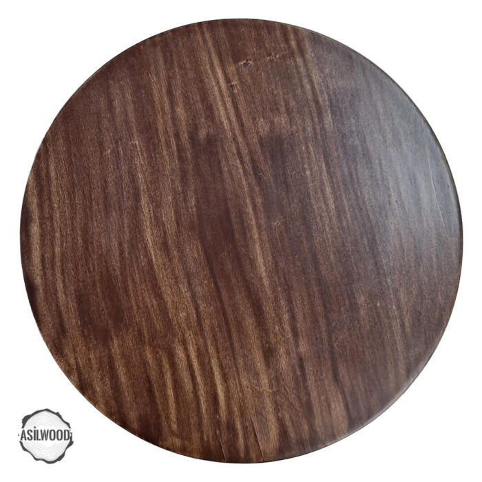 AsilWood 1012 Kayın Doğal Ahşap Mantar Sehpa 51x13 cm - Görsel 3