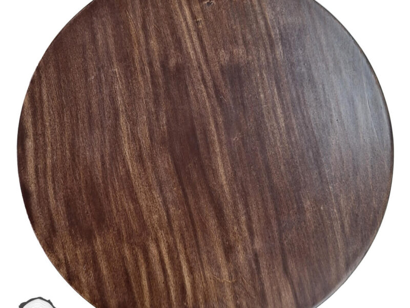 asilwood 1012 kayin dogal ahsap mantar sehpa 51x13 cm 3