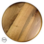 AsilWood 2000 Ceviz Doğal Ahşap Mantar Sehpa 53x33 cm - Görsel 4