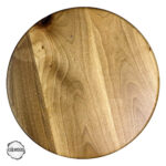 AsilWood 2000 Top Gövdeli Ceviz Doğal Ahşap Mantar Sehpa 53x33 cm - Görsel 5