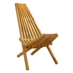 Katlanır Ahşap Sandalye - 3 Renk - Görsel 2