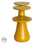 Aspendos 1006 Doğal Ahşap Mantar Sehpa Takımı - Görsel 4