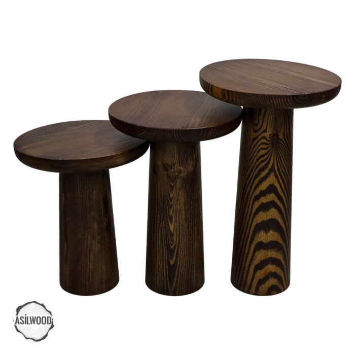 assos-1002-dogal-ahsap-dokulu-yuzey-mantar-sehpa-takimi-2.jpg Assos 1002 Çam Dokulu Yüzey Mantar Sehpa Takımı - Görsel 2