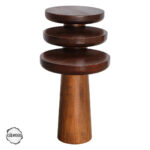 Assos 1002 Doğal Ahşap Mantar Sehpa Takımı - Görsel 4