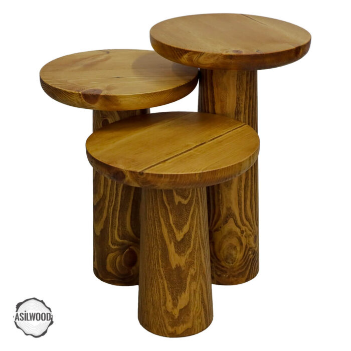 assos-1008-cam-dokulu-yuzey-mantar-sehpa-takimi-1.jpg Assos 1008 Çam Dokulu Yüzey Mantar Sehpa Takımı - Görsel 1