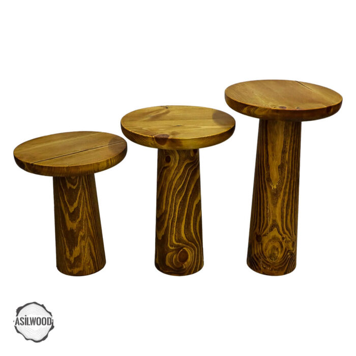 assos-1008-cam-dokulu-yuzey-mantar-sehpa-takimi-3.jpg Assos 1008 Çam Dokulu Yüzey Mantar Sehpa Takımı - Görsel 3