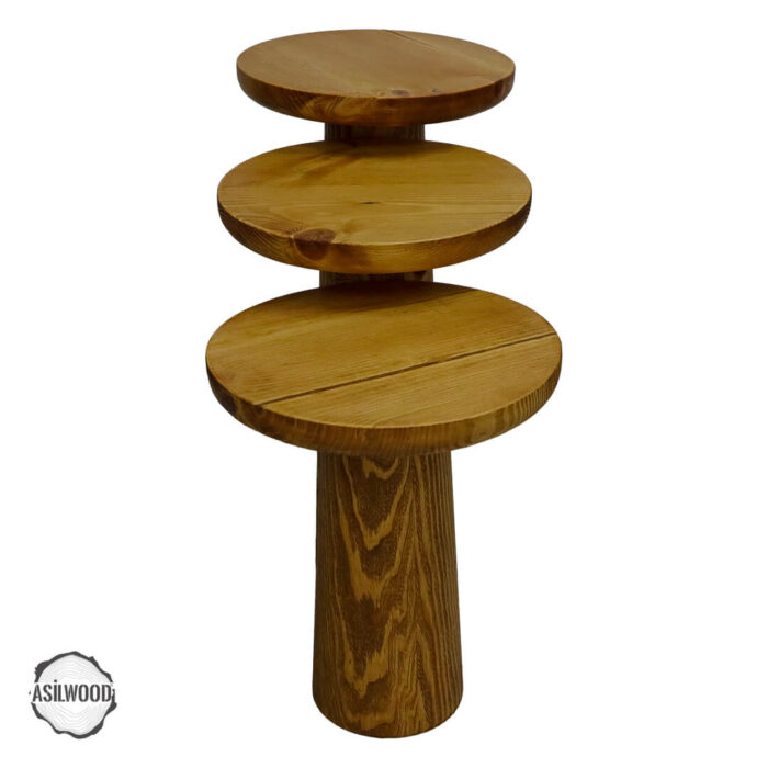 assos-1008-cam-dokulu-yuzey-mantar-sehpa-takimi-4.jpg Assos 1008 Çam Dokulu Yüzey Mantar Sehpa Takımı - Görsel 4
