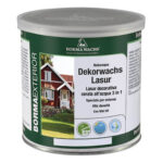 Borma Wachs Naturaqua Dekorwachs Lasur 3in1 Su ve Wax Bazlı Ahşap Boyası