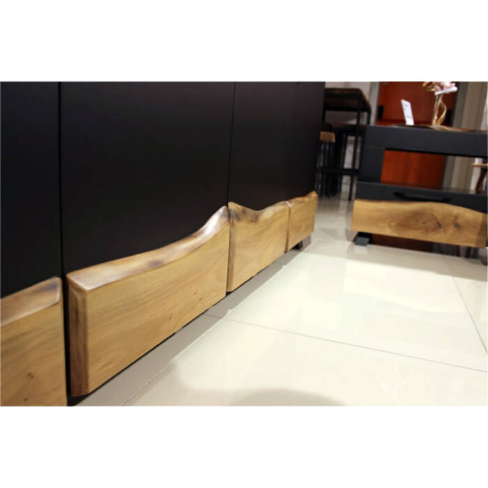 Ceviz Siyah Lake Konsol & TV Ünitesi - Görsel 5