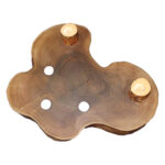 Ceviz Doğal Ahşap Dekoratif Kütük Mumluk - Görsel 2