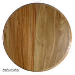 Kayın Doğal Ahşap Yuvarlak Tablalı Kafe Bistro Bar Taburesi Thonet Sandalye - Görsel 3