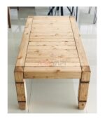 Ladin Doğal Ahşap Decking Orta Sehpa - Görsel 4