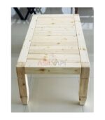 Ladin Doğal Ahşap Teak Orta Sehpa - Görsel 3
