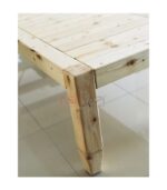 Ladin Doğal Ahşap Teak Orta Sehpa - Görsel 2