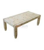 Ladin Doğal Ahşap Teak Orta Sehpa