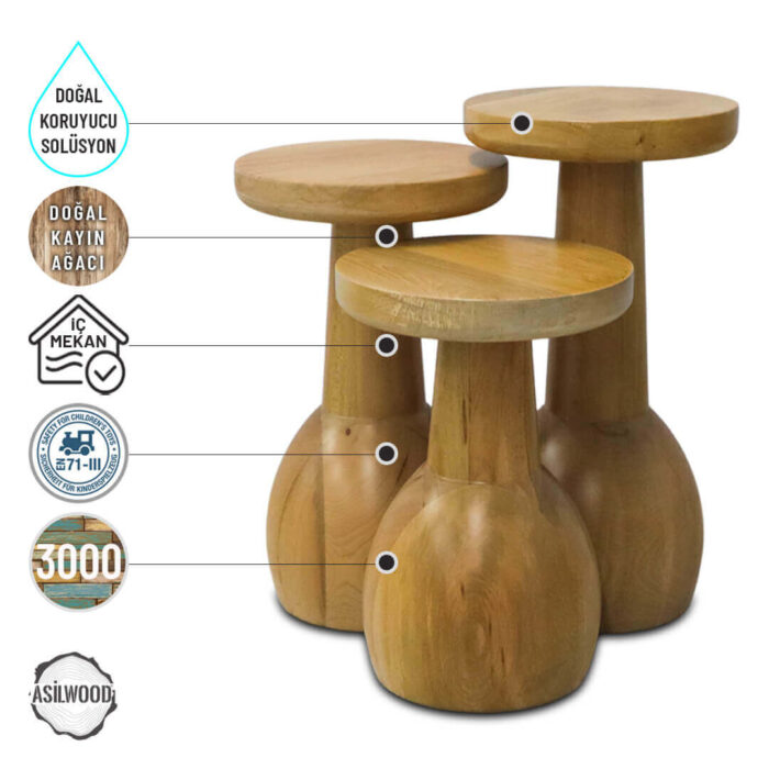 lidya-3000-dogal-ahsap-mantar-sehpa-takimi-6.jpg Lidya 3000 Doğal Ahşap Mantar Sehpa Takımı - Görsel 5
