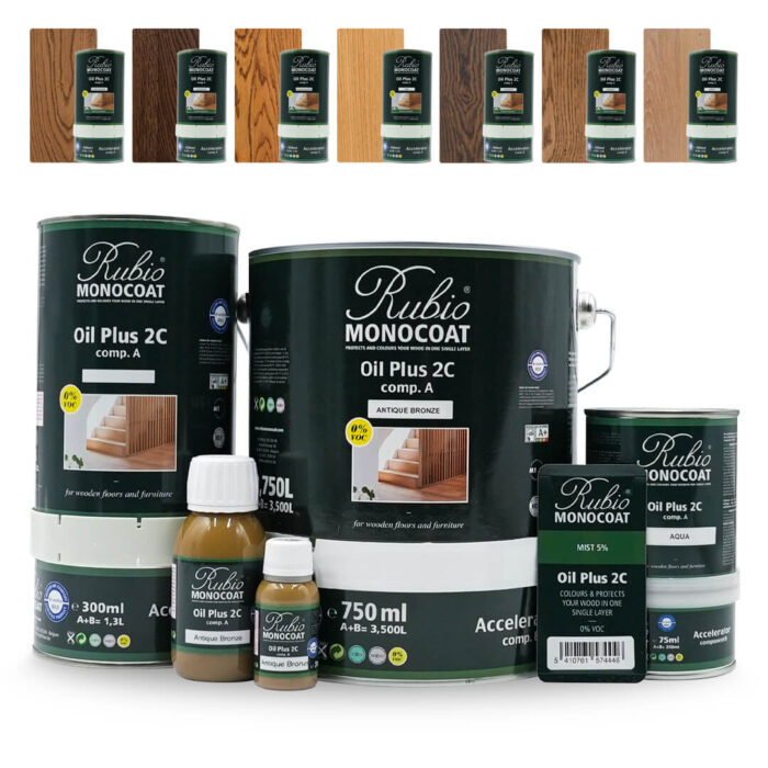 Rubio Monocoat Oil Plus 2C Ahşap Boyası ve Bakım Yağı - Görsel 2