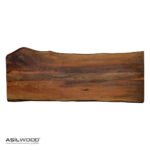 Rustik Stil Doğal Ceviz Ahşap TV Ünitesi - Görsel 5