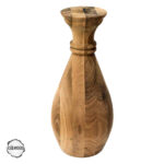 Vazo Biçimli 72 cm Ahşap Sehpa Ayağı - Görsel 2