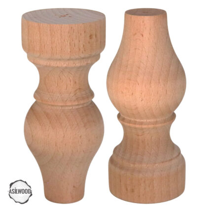 CNC Torna Ceviz Ahşap Küre Ayak Sehpa Ayağı 9 cnc torna ayak lamba bicimli dogal ahsap mobilya ayagi awc 122 7 15 a