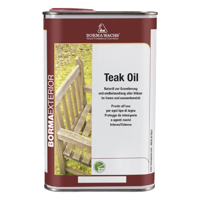 Borma Wachs Teak Oil - İç ve Dış Mekân Tik Yağı