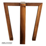 Ladin Doğal Ahşap Masa Sehpa Ayağı