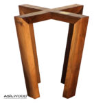 Ladin Doğal Ahşap Masa Sehpa Ayağı - Görsel 6