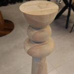 Ham Ahşap 72 cm Masa Ayağı Ceviz & Kayın & Sakız